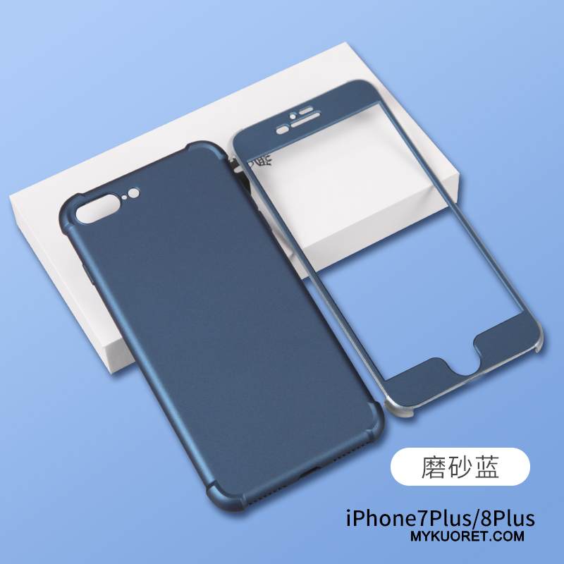 Kuori iPhone 8 Plus Laukut Läpinäkyvä Murtumaton, Kotelo iPhone 8 Plus Silikoni Puhelimen Kuoret Jauhe