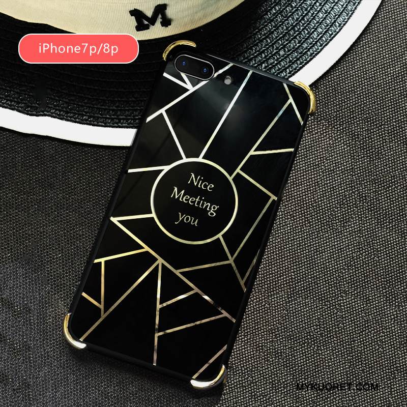 Kuori iPhone 8 Plus Laukut Murtumaton Trendi, Kotelo iPhone 8 Plus Pehmeä Neste Punainen Eurooppa