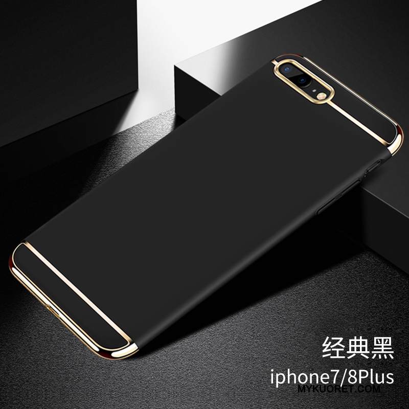 Kuori iPhone 8 Plus Laukut Puhelimen Kuoret Pesty Suede, Kotelo iPhone 8 Plus Auto Punainen