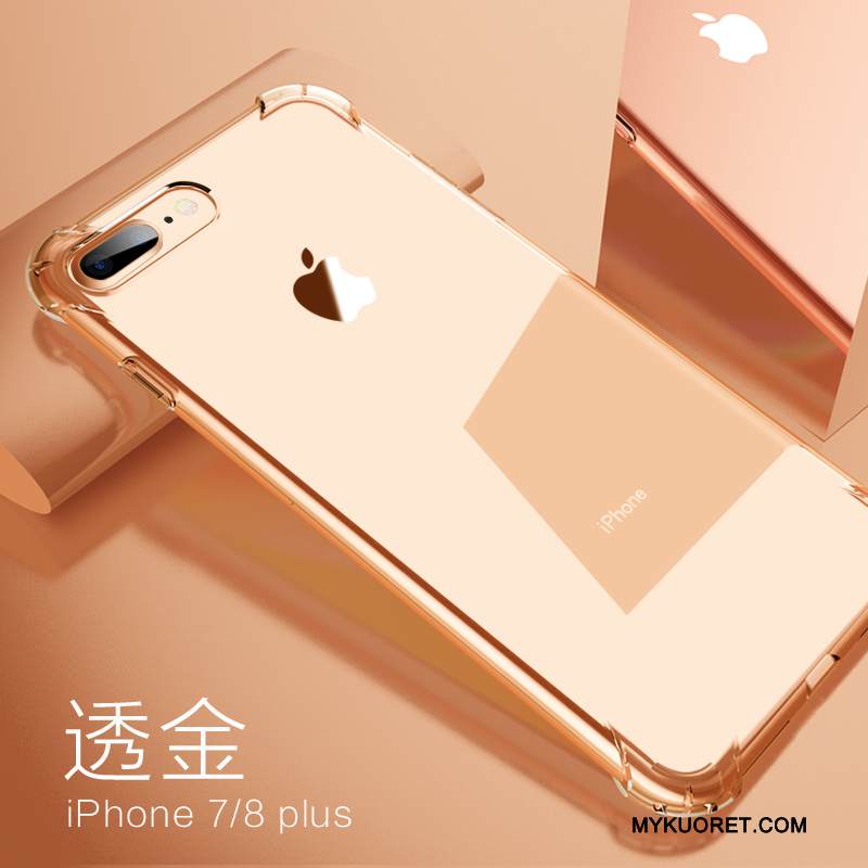 Kuori iPhone 8 Plus Laukut Puhelimen Kuoret Suupaltti, Kotelo iPhone 8 Plus Silikoni Murtumaton Jauhe