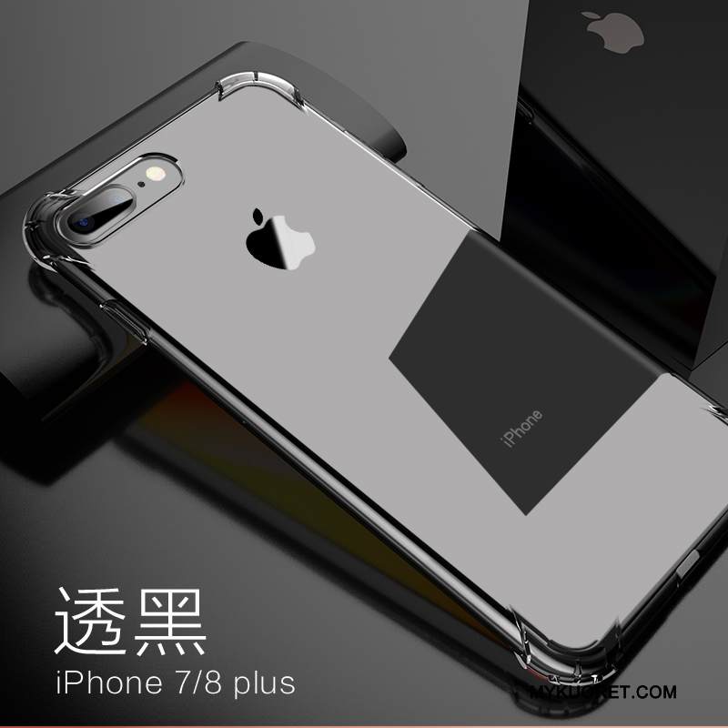 Kuori iPhone 8 Plus Laukut Puhelimen Kuoret Suupaltti, Kotelo iPhone 8 Plus Silikoni Murtumaton Jauhe