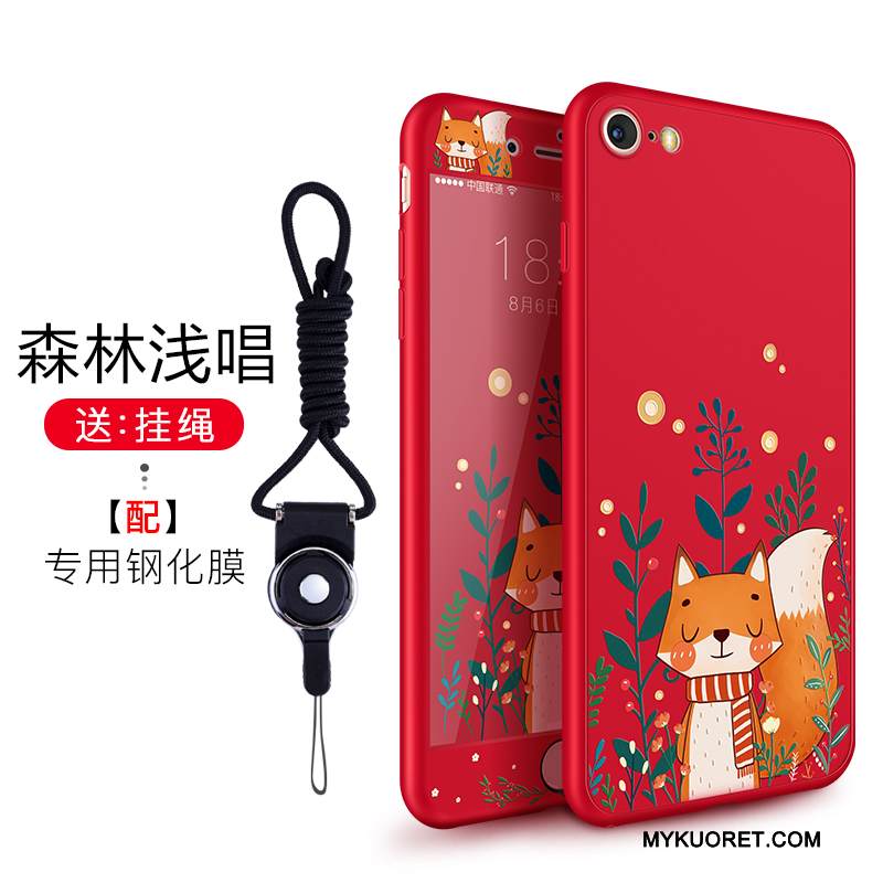 Kuori iPhone 8 Plus Laukut Puhelimen Kuoret Tide-brändi, Kotelo iPhone 8 Plus Silikoni Murtumaton Kissa