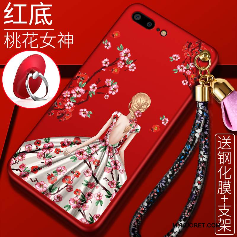 Kuori iPhone 8 Plus Laukut Punainen Alkuperäinen, Kotelo iPhone 8 Plus Luova Murtumaton Persoonallisuus