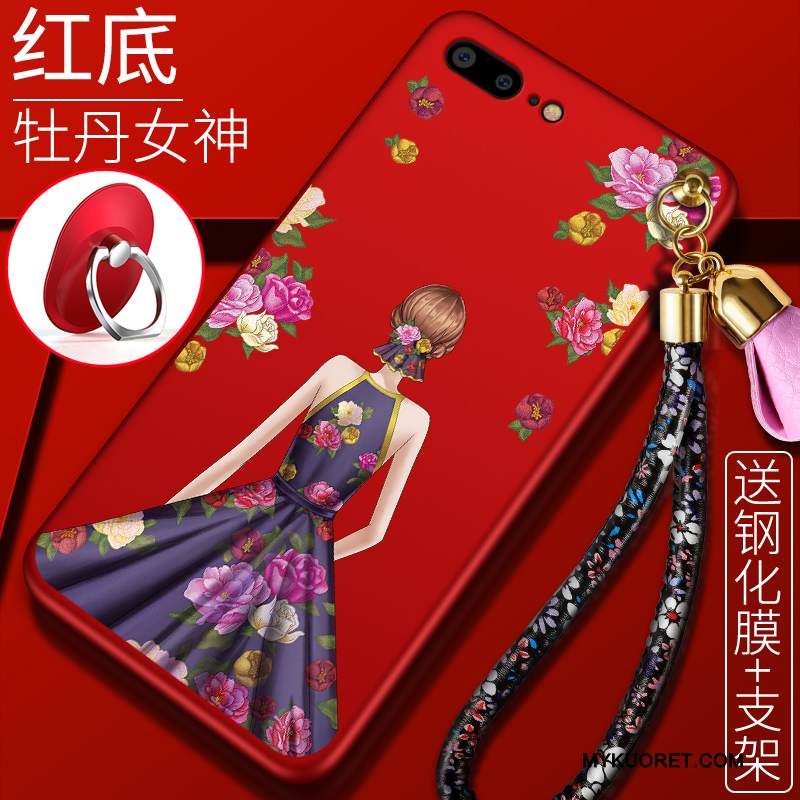 Kuori iPhone 8 Plus Laukut Punainen Alkuperäinen, Kotelo iPhone 8 Plus Luova Murtumaton Persoonallisuus