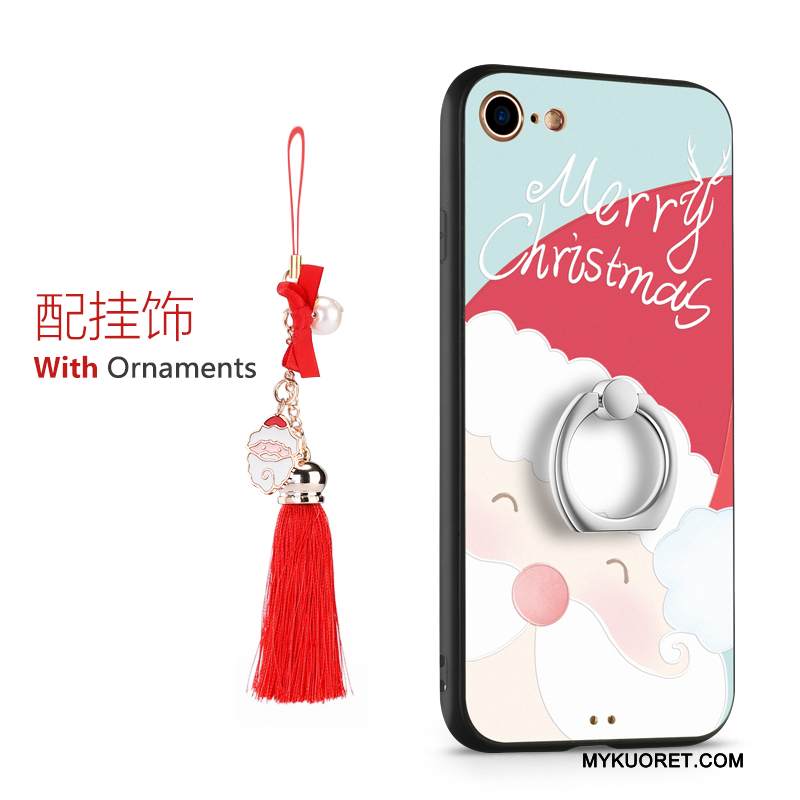 Kuori iPhone 8 Plus Laukut Punainen Rikkaus, Kotelo iPhone 8 Plus Silikoni Kissa Murtumaton