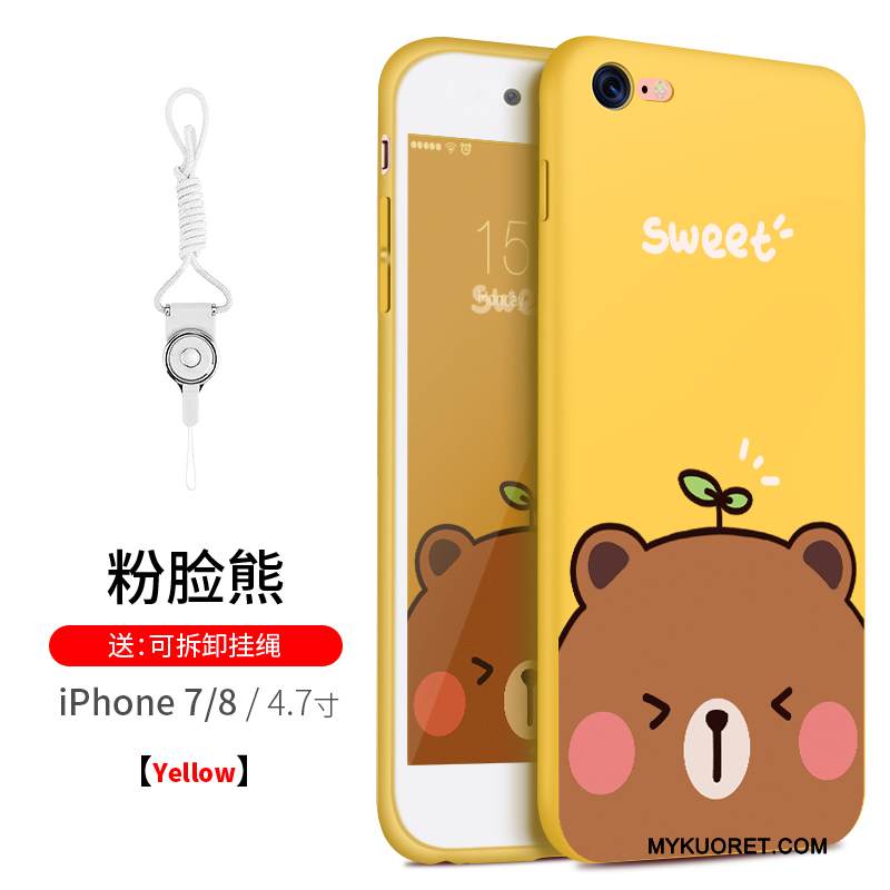 Kuori iPhone 8 Plus Laukut Rikkaus Kissa, Kotelo iPhone 8 Plus Silikoni Puhelimen Kuoret Trendi