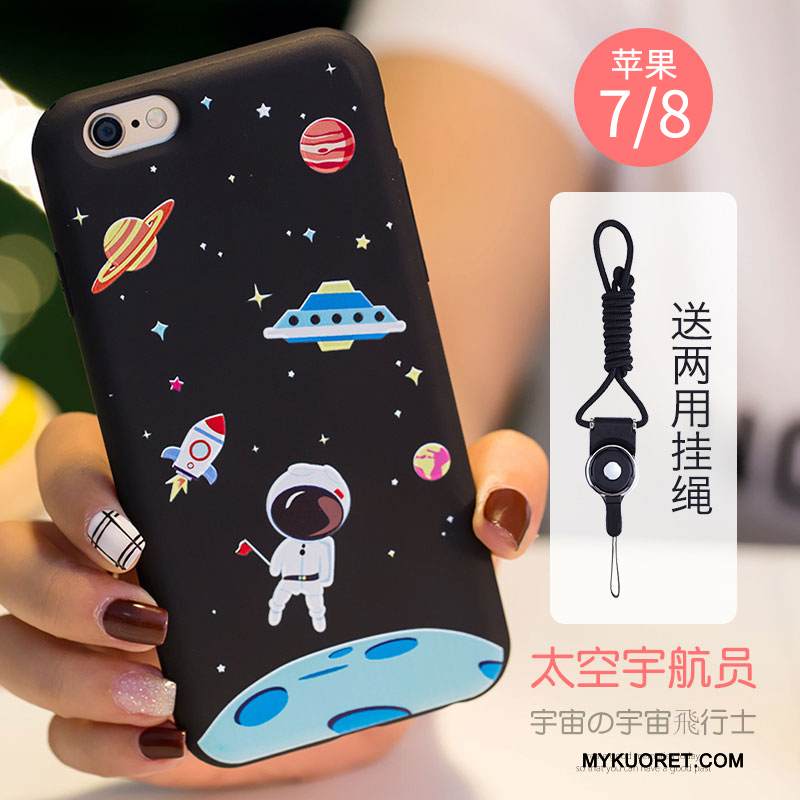 Kuori iPhone 8 Plus Laukut Rikkaus Kissa, Kotelo iPhone 8 Plus Silikoni Puhelimen Kuoret Trendi