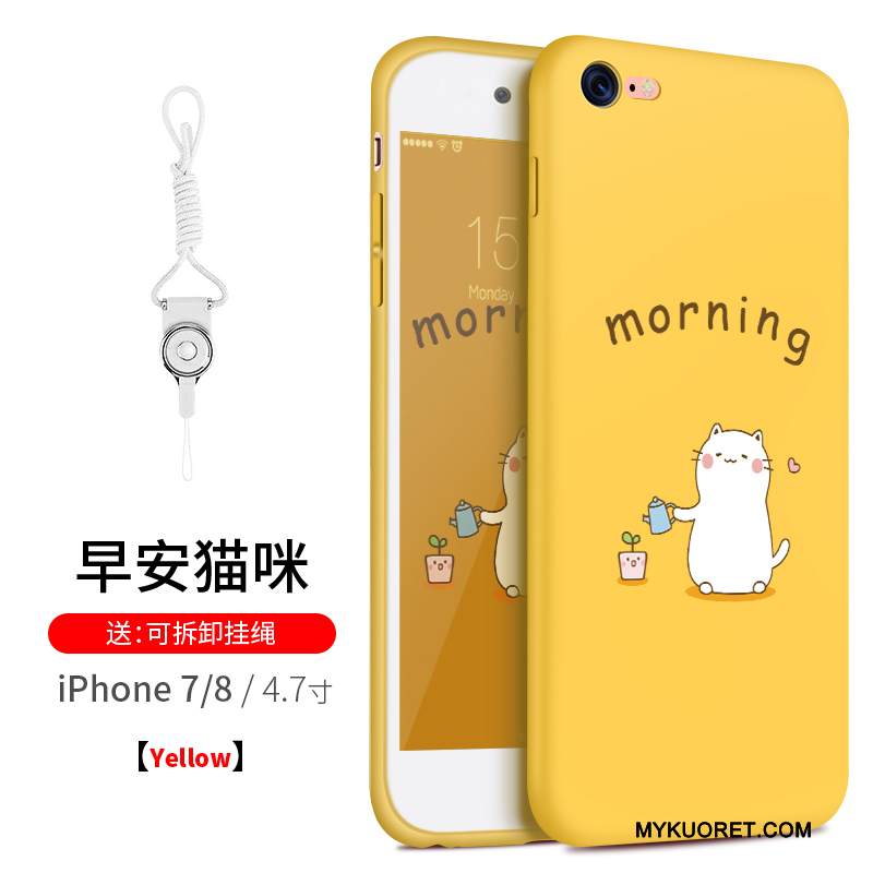 Kuori iPhone 8 Plus Laukut Rikkaus Kissa, Kotelo iPhone 8 Plus Silikoni Puhelimen Kuoret Trendi