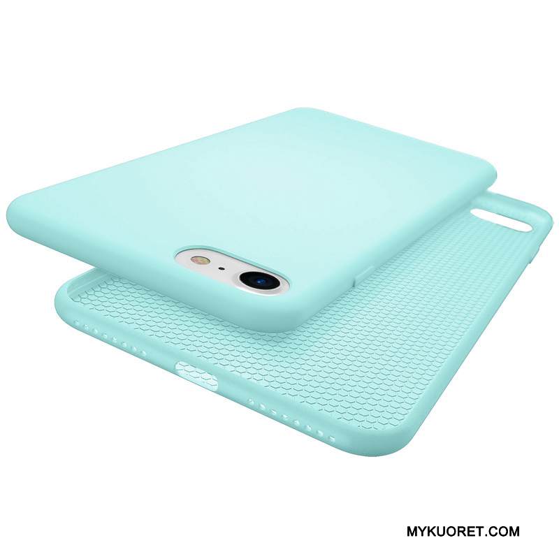 Kuori iPhone 8 Plus Laukut Vaaleansininen Puhelimen Kuoret, Kotelo iPhone 8 Plus Pehmeä Neste Murtumaton