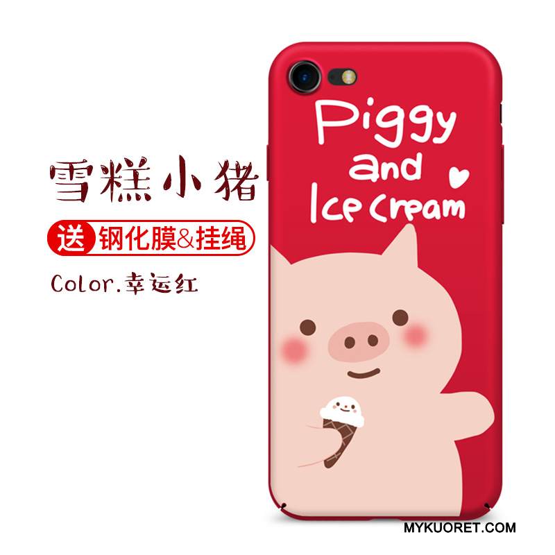 Kuori iPhone 8 Plus Luova Kova Pesty Suede, Kotelo iPhone 8 Plus Keltainen Tide-brändi