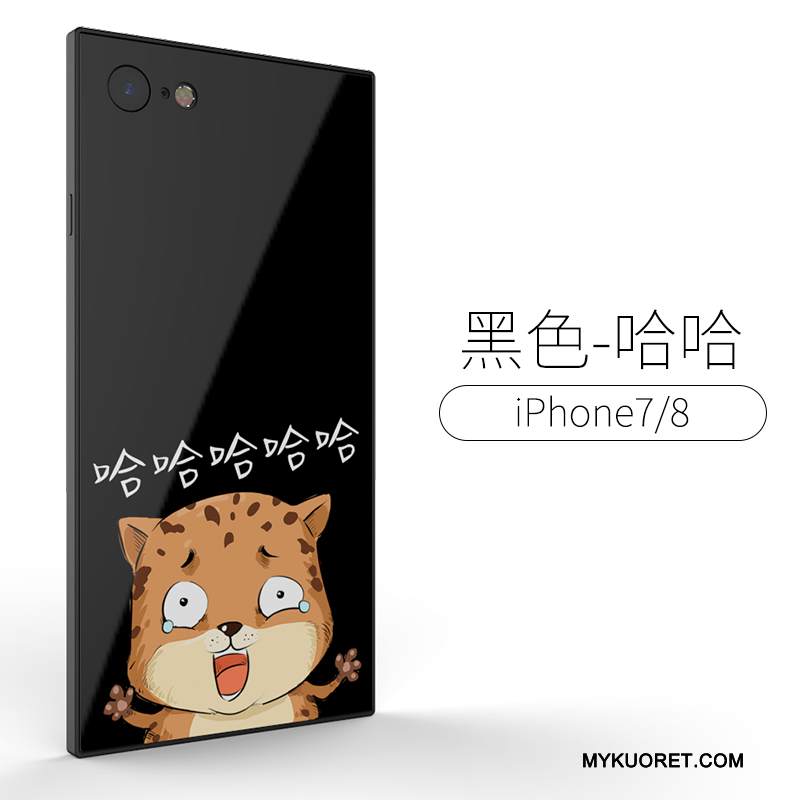 Kuori iPhone 8 Plus Luova Lasi Trendi, Kotelo iPhone 8 Plus Laukut Puhelimen Kuoret Murtumaton