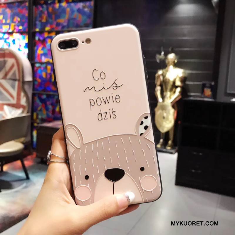 Kuori iPhone 8 Plus Luova Puhelimen Kuoret Persoonallisuus, Kotelo iPhone 8 Plus Laukut Ripustettavat Koristeet Kani