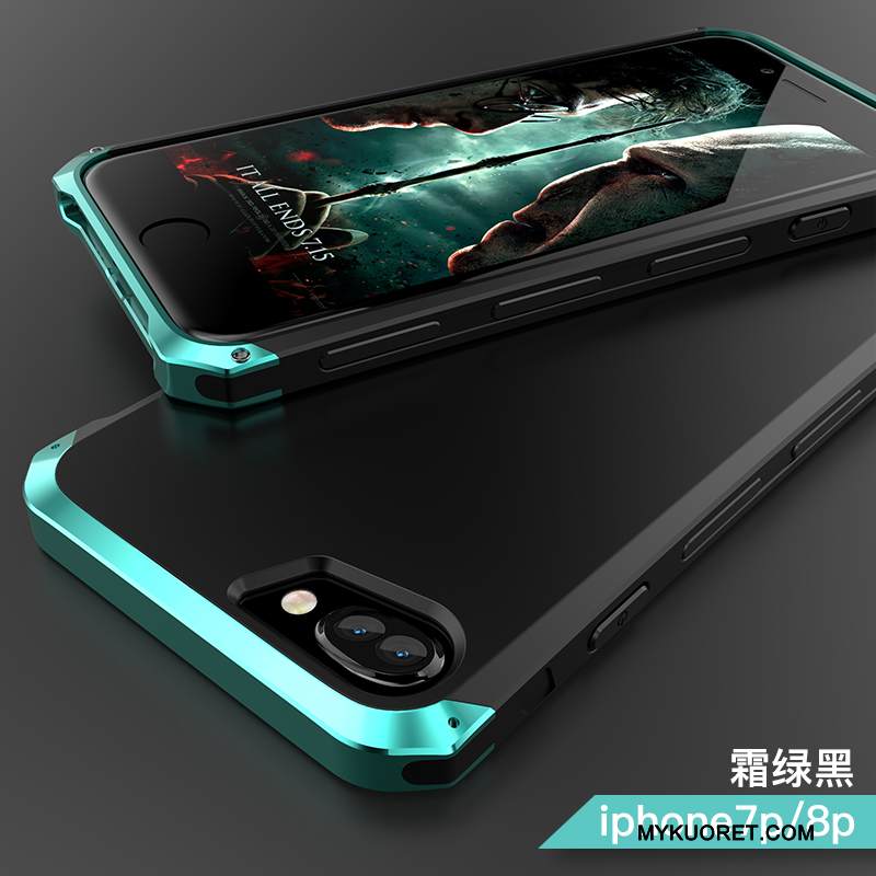 Kuori iPhone 8 Plus Luova Violetti Persoonallisuus, Kotelo iPhone 8 Plus Laukut Puhelimen Kuoret Murtumaton