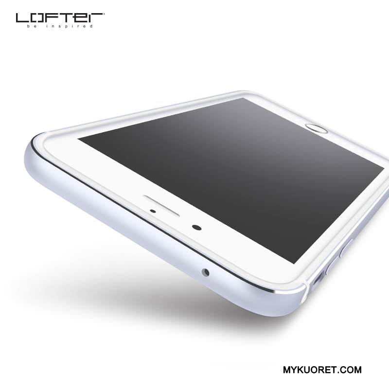 Kuori iPhone 8 Plus Metalli Murtumaton Puhelimen Kuoret, Kotelo iPhone 8 Plus Silikoni Keltainen Kehys