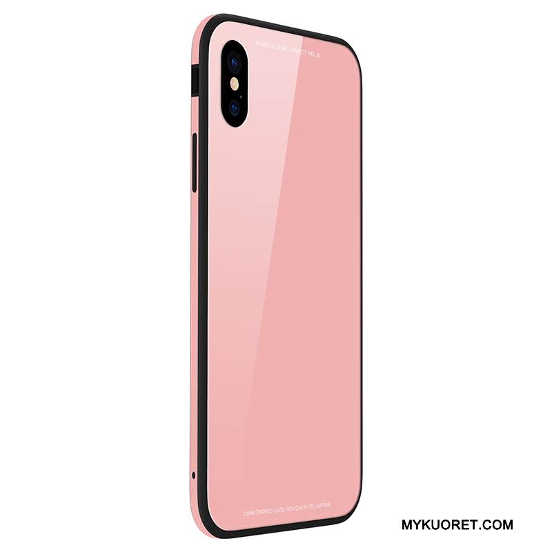Kuori iPhone 8 Plus Metalli Puhelimen Kuoret Karkaisu, Kotelo iPhone 8 Plus Valkoinen Murtumaton