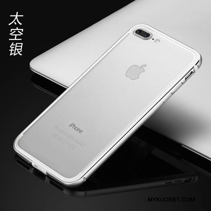 Kuori iPhone 8 Plus Metalli Punainen Puhelimen Kuoret, Kotelo iPhone 8 Plus Silikoni Ripustettavat Koristeet Kulta