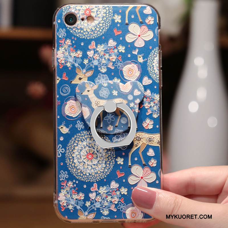 Kuori iPhone 8 Plus Monivärinen Läpinäkyvä Persoonallisuus, Kotelo iPhone 8 Plus Luova Ihana Puhelimen Kuoret