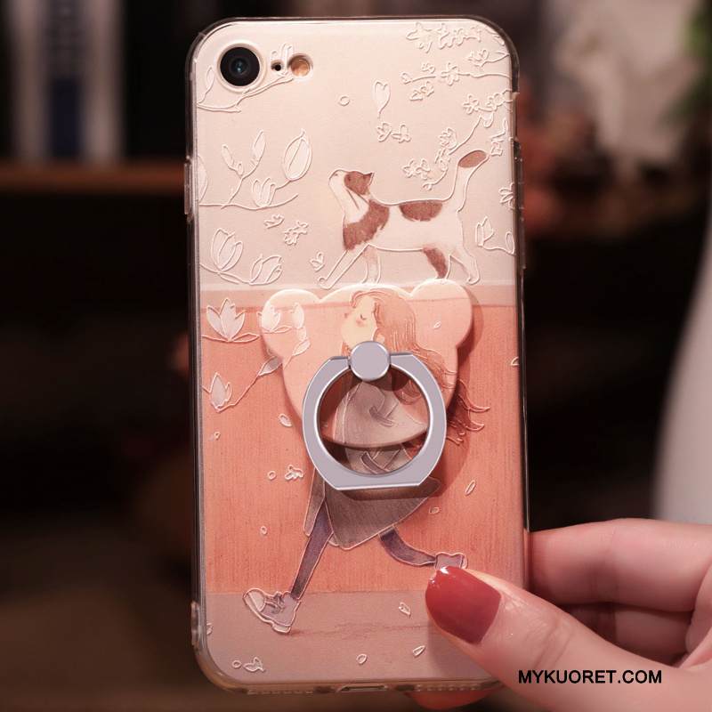 Kuori iPhone 8 Plus Monivärinen Läpinäkyvä Persoonallisuus, Kotelo iPhone 8 Plus Luova Ihana Puhelimen Kuoret