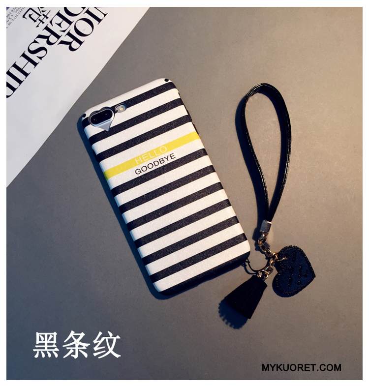 Kuori iPhone 8 Plus Monivärinen Puhelimen Kuoret Rakastunut, Kotelo iPhone 8 Plus Laukut Yksinkertainen Ripustettavat Koristeet