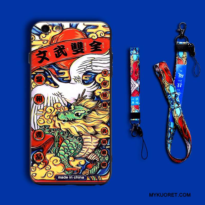 Kuori iPhone 8 Plus Monivärinen Rikkaus Rakastunut, Kotelo iPhone 8 Plus Kohokuviointi Persoonallisuus Kiinalainen Tyyli