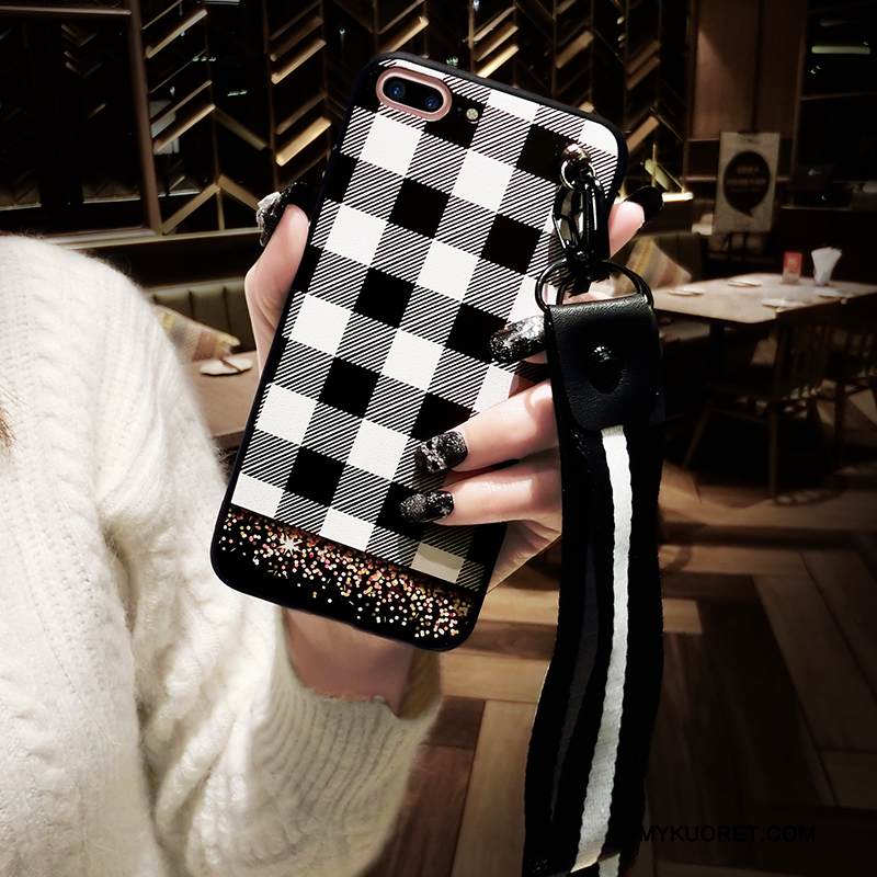 Kuori iPhone 8 Plus Pehmeä Neste Net Red Puhelimen Kuoret, Kotelo iPhone 8 Plus Laukut Murtumaton Trendi