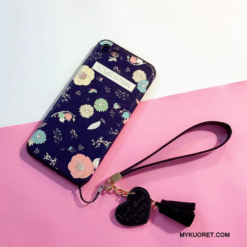 Kuori iPhone 8 Plus Pehmeä Neste Puhelimen Kuoret Murtumaton, Kotelo iPhone 8 Plus Silikoni