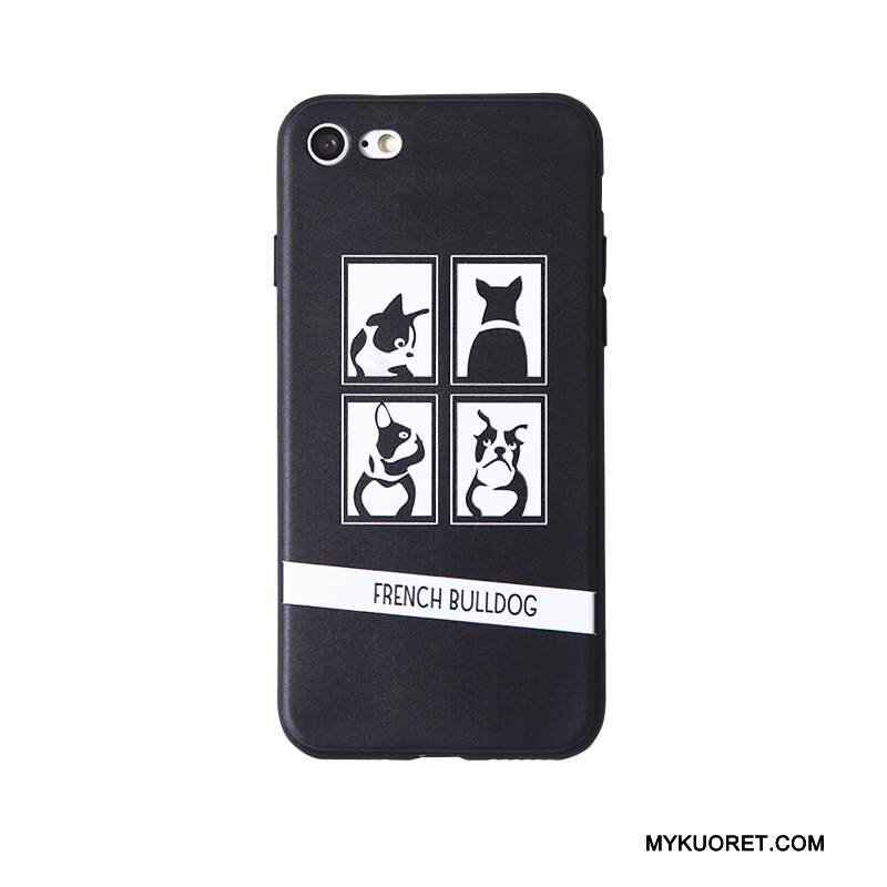 Kuori iPhone 8 Plus Pehmeä Neste Puhelimen Kuoret Murtumaton, Kotelo iPhone 8 Plus Silikoni Ripustettavat Koristeet Uusi