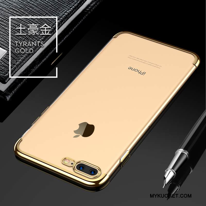 Kuori iPhone 8 Plus Pehmeä Neste Sininen Pu, Kotelo iPhone 8 Plus Silikoni Ultra Puhelimen Kuoret