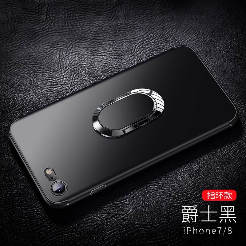 Kuori iPhone 8 Plus Pehmeä Neste Trendi Pesty Suede, Kotelo iPhone 8 Plus Silikoni Punainen Puhelimen Kuoret