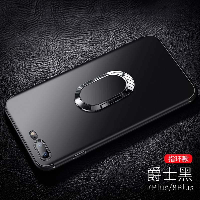 Kuori iPhone 8 Plus Pehmeä Neste Trendi Pesty Suede, Kotelo iPhone 8 Plus Silikoni Punainen Puhelimen Kuoret