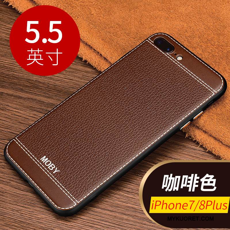 Kuori iPhone 8 Plus Silikoni Murtumaton Trendi, Kotelo iPhone 8 Plus Laukut Ultra Ohut