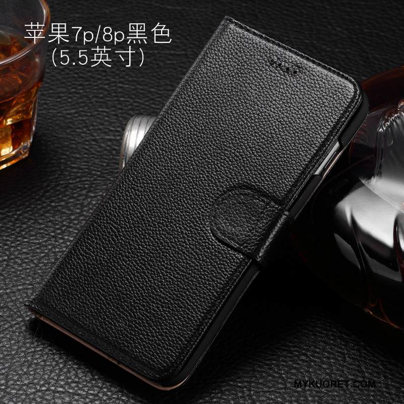 Kuori iPhone 8 Plus Suojaus Punainen Puhelimen Kuoret, Kotelo iPhone 8 Plus Kuoret Murtumaton