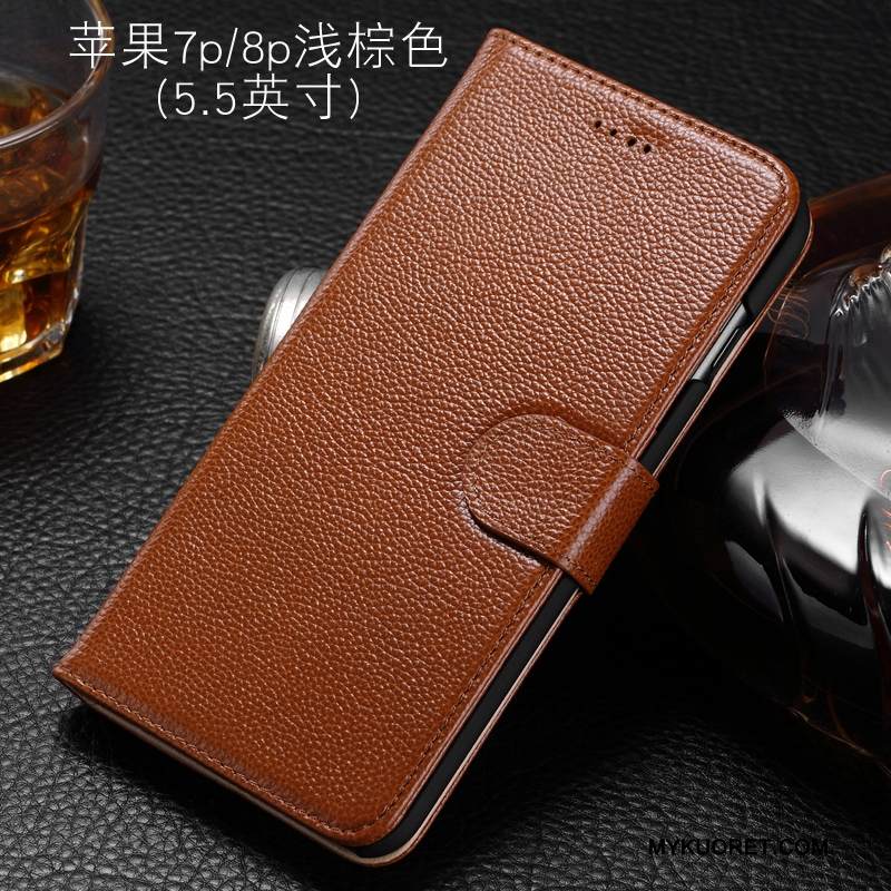 Kuori iPhone 8 Plus Suojaus Punainen Puhelimen Kuoret, Kotelo iPhone 8 Plus Kuoret Murtumaton