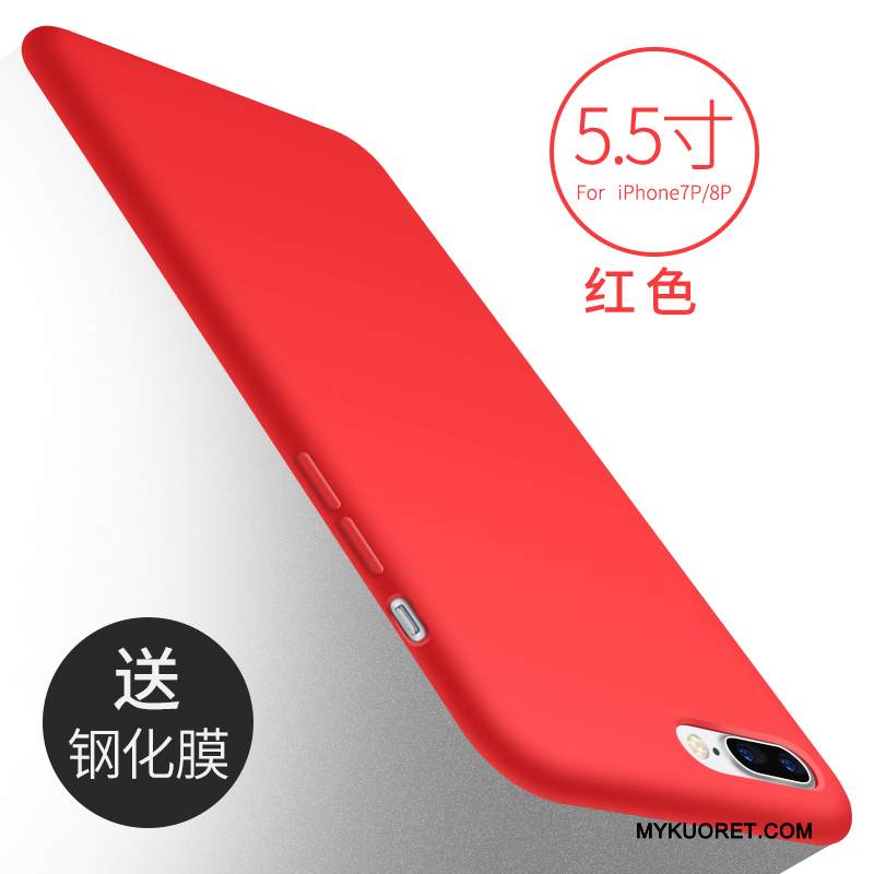 Kuori iPhone 8 Plus Suojaus Trendi Puhelimen Kuoret, Kotelo iPhone 8 Plus Pehmeä Neste Murtumaton Uusi