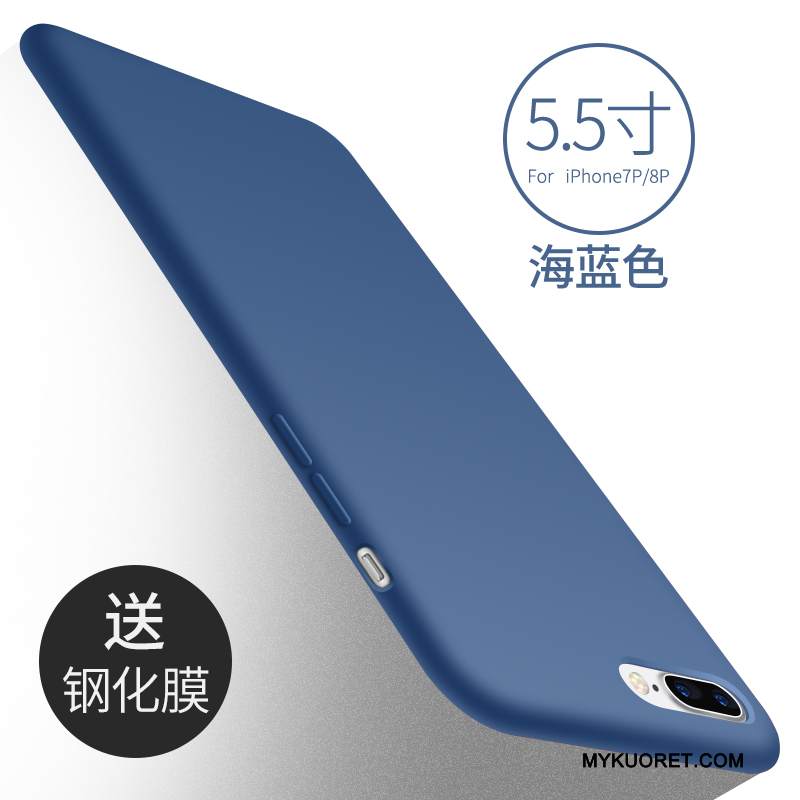 Kuori iPhone 8 Plus Suojaus Trendi Puhelimen Kuoret, Kotelo iPhone 8 Plus Pehmeä Neste Murtumaton Uusi