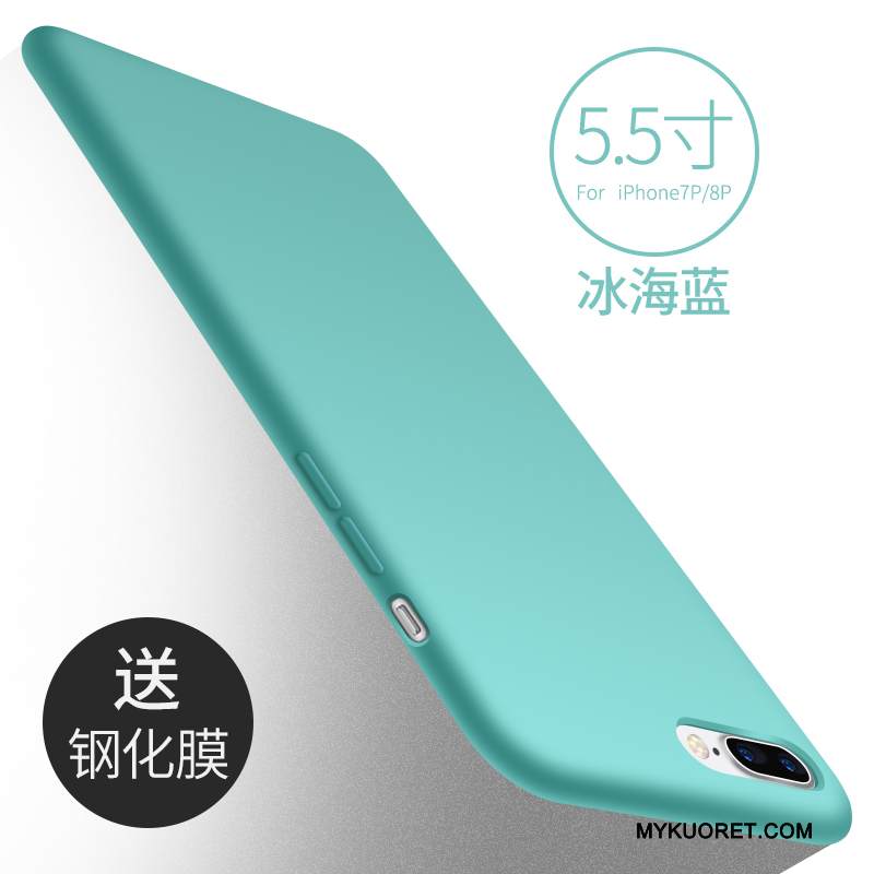 Kuori iPhone 8 Plus Suojaus Trendi Puhelimen Kuoret, Kotelo iPhone 8 Plus Pehmeä Neste Murtumaton Uusi