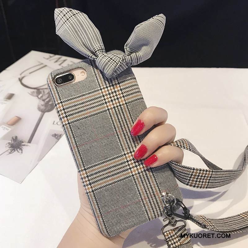 Kuori iPhone 8 Plus Uhkea Persoonallisuus, Kotelo iPhone 8 Plus Harmaa Tide-brändi