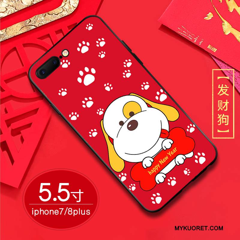 Kuori iPhone 8 Plus Uusi Ohut, Kotelo iPhone 8 Plus Puhelimen Kuoret Koira