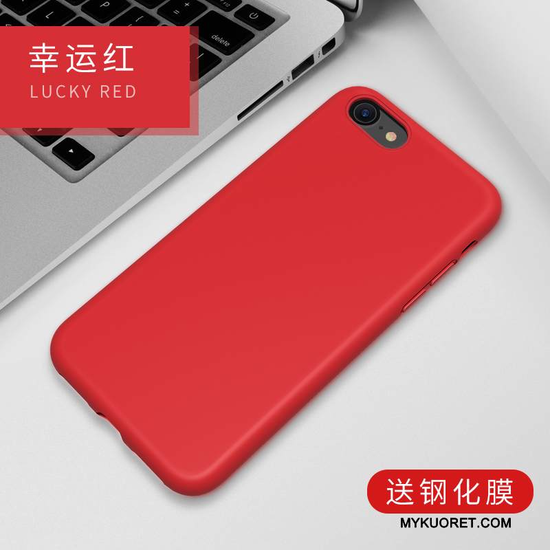 Kuori iPhone 8 Silikoni Uusi Musta, Kotelo iPhone 8 Laukut Puhelimen Kuoret Murtumaton