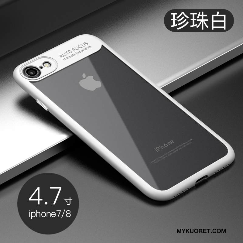 Kuori iPhone 8 Suojaus Puhelimen Kuoret Trendi, Kotelo iPhone 8 Pehmeä Neste Musta