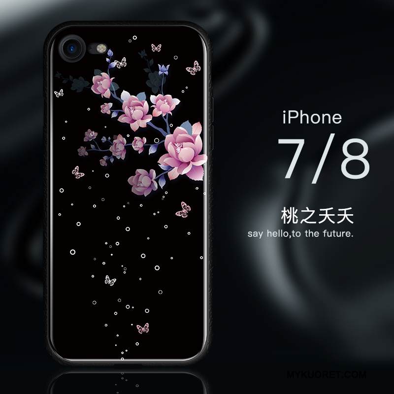 Kuori iPhone 8 Suojaus Sininen Uusi, Kotelo iPhone 8 Laukut Ultra Lasi