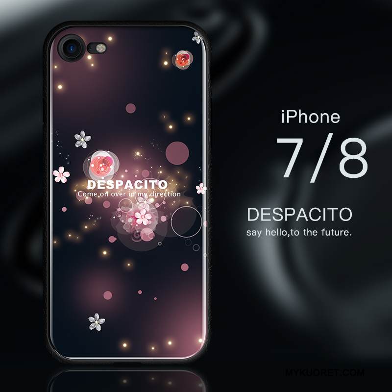 Kuori iPhone 8 Suojaus Sininen Uusi, Kotelo iPhone 8 Laukut Ultra Lasi