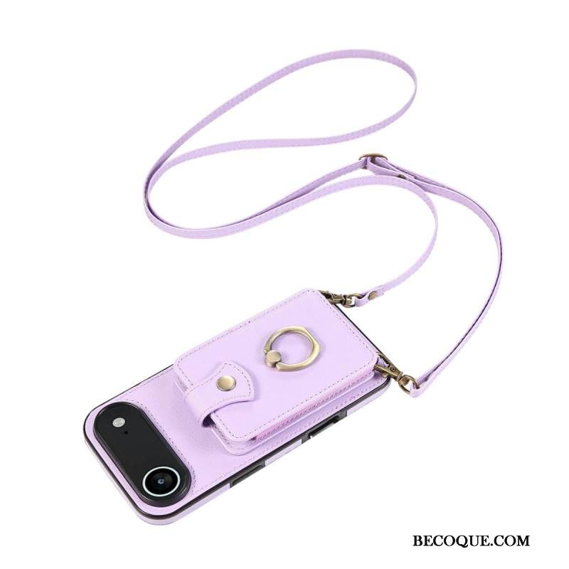 Kuori iPhone Air Korttikotelo Ja Rannehihna