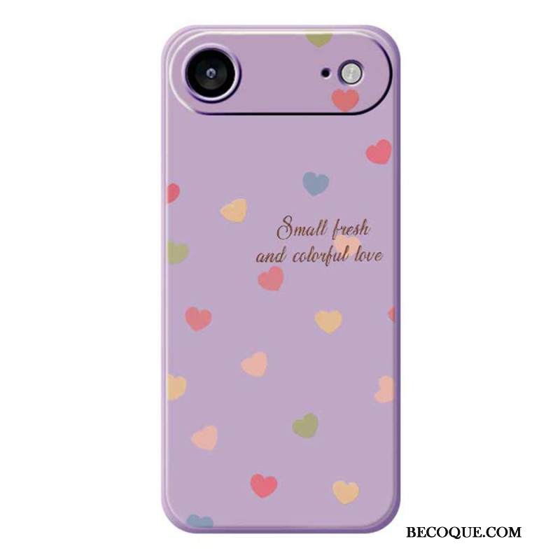 Kuori iPhone Air Värikkäitä Sydämiä