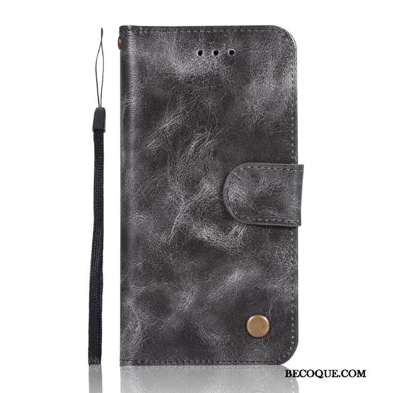 Kuori iPhone Se 2020 Laukut Murtumaton Puhelimen Kuoret, Kotelo iPhone Se 2020 Nahka Harmaa