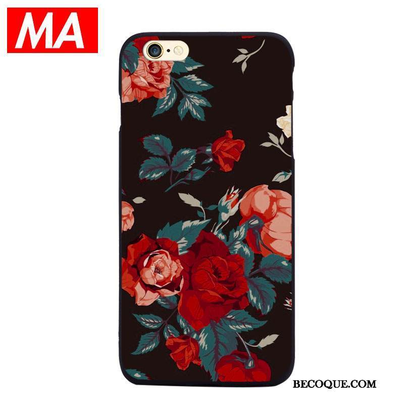 Kuori iPhone Se 2020 Luova Puhelimen Kuoret Musta, Kotelo iPhone Se 2020 Pehmeä Neste Kukka Trendi