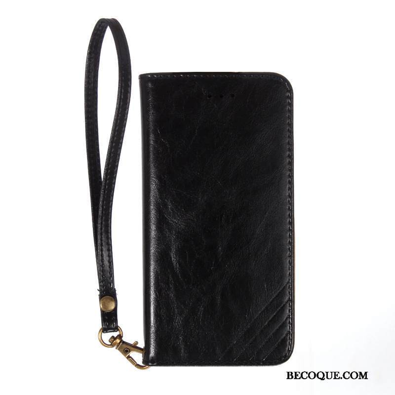 Kuori iPhone Se 2020 Nahka Musta Kortti, Kotelo iPhone Se 2020 Tuki Ripustettavat Koristeet