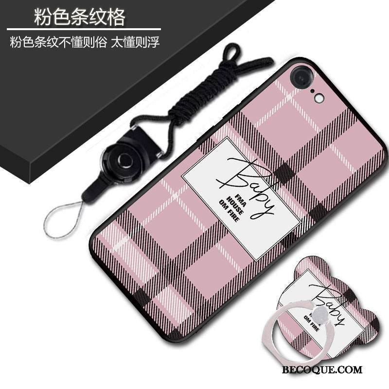 Kuori iPhone Se 2020 Pehmeä Neste Puhelimen Kuoret Kukka, Kotelo iPhone Se 2020 Silikoni Musta Persoonallisuus