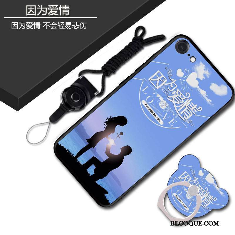 Kuori iPhone Se 2020 Pehmeä Neste Puhelimen Kuoret Kukka, Kotelo iPhone Se 2020 Silikoni Musta Persoonallisuus