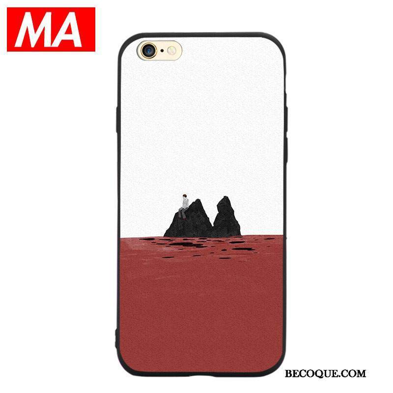 Kuori iPhone Se 2020 Pehmeä Neste Öljyvärimaalaus Yksinkertainen, Kotelo iPhone Se 2020 Silikoni Puhelimen Kuoret Sininen